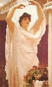 Frederic,lord leighton,p.r.a.,r.w.s English: Invocation painting